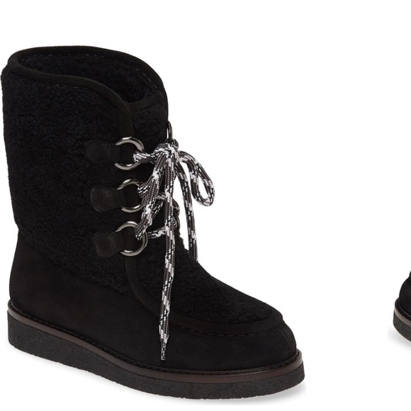 aquatalia shearling boots